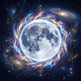 Moon, the planet ruling numerology number 2